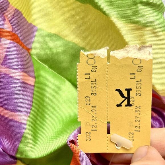 VTG VAN RAALTE 60s TO 70S Quilted‎ House Coat Robe Dressing Gown Sz 8 - Picture 7 of 11